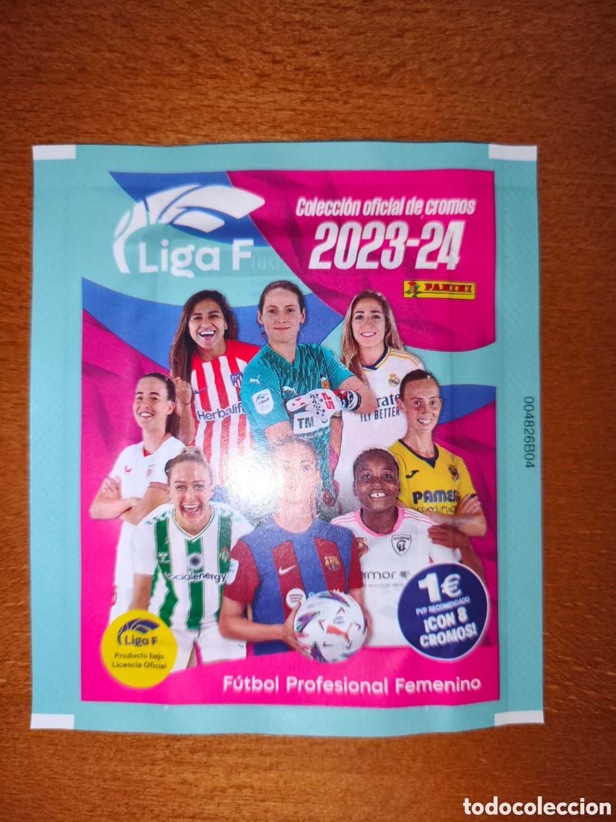 Cromos de f&uacute;tbol: Sobre sin abrir liga femenina F 23/24 Panini