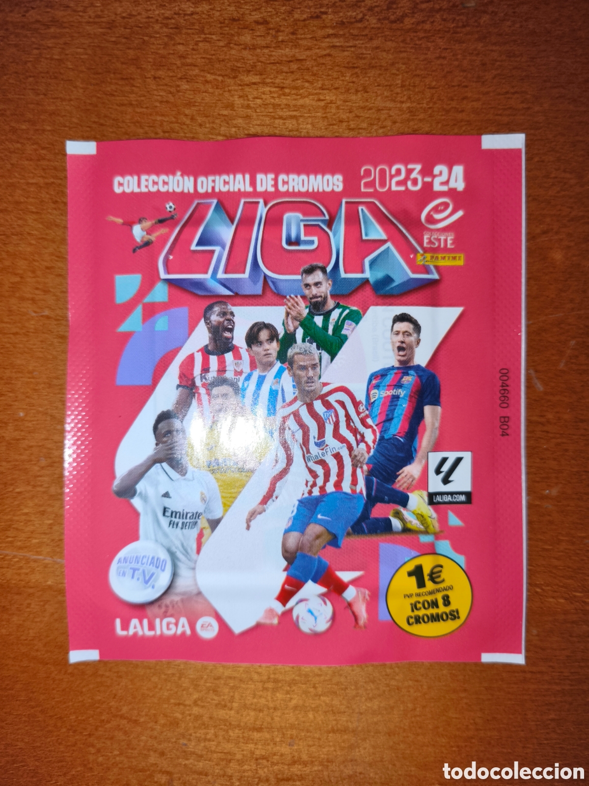Cromos de f&uacute;tbol: Sobre sin abrir liga este 23/24 panini
