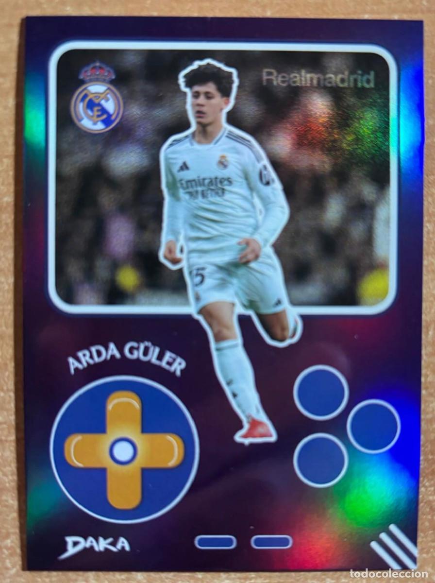 Cromos de f&uacute;tbol: DAKA 2025 ARDA G&Uuml;LER (REAL MADRID) NUMERADA /175