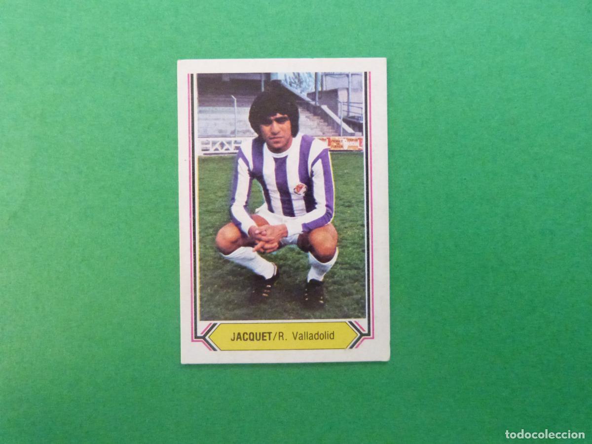 Football Stickers: CROMO FUTBOL JACQUET REAL VALLADOLID DESPEGADO LIGA ESTE 1980-1981/80-81