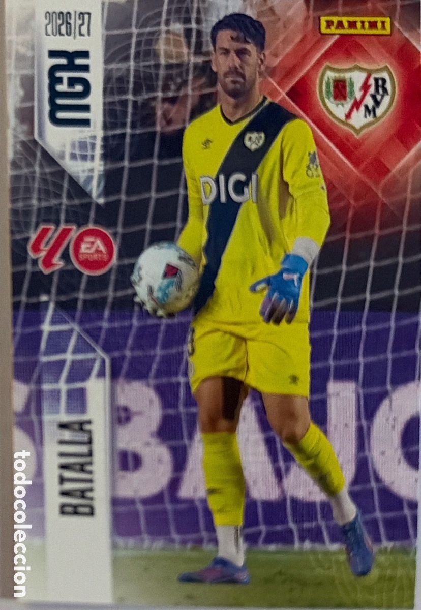 Football Stickers: 290 Batalla (RAYO VALLECANO) - MEGACRACKS 2026/27 (PANINI)