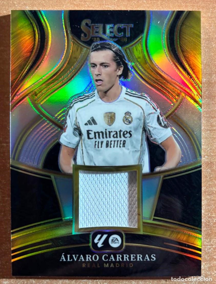 Football Stickers: PANINI SELECT LA LIGA SOCCER 2025-2026 25 26 ALVARO CARRERAS (REL MADRID) PARCHE