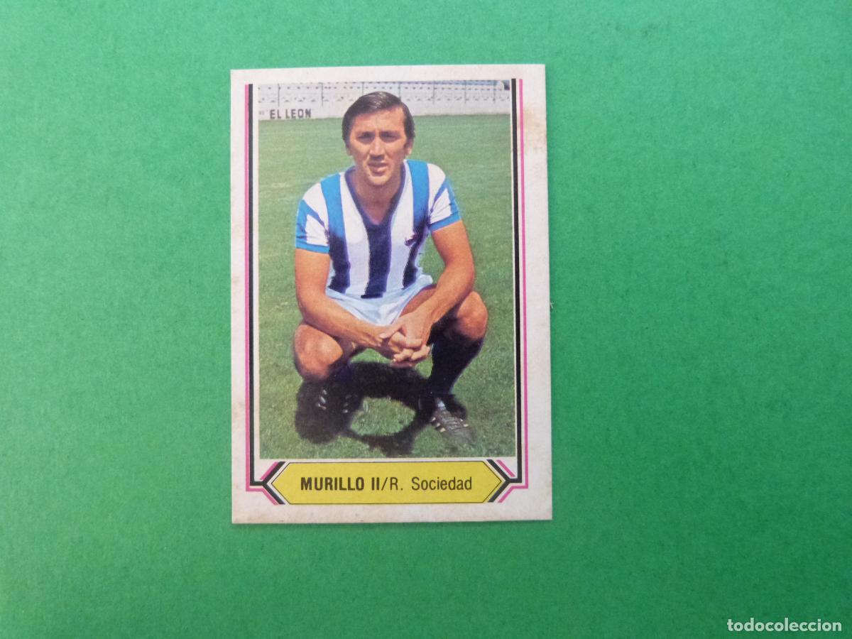 Football Stickers: CROMO FUTBOL MURILLO REAL SOCIEDAD SIN PEGAR LIGA ESTE 1980-1981/80-81