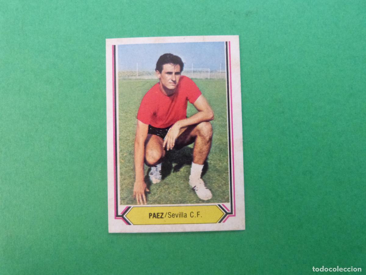 Cromos de f&uacute;tbol: CROMO F&Uacute;TBOL PAEZ SEVILLA F.C. SIN PEGAR LIGA ESTE 1980-1981/80-81