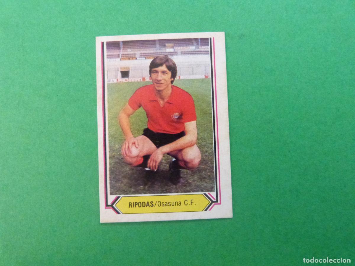 Cromos de f&uacute;tbol: CROMO F&Uacute;TBOL RIPODAS AT. OSASUNA SIN PEGAR LIGA ESTE 1980-1981/80-81