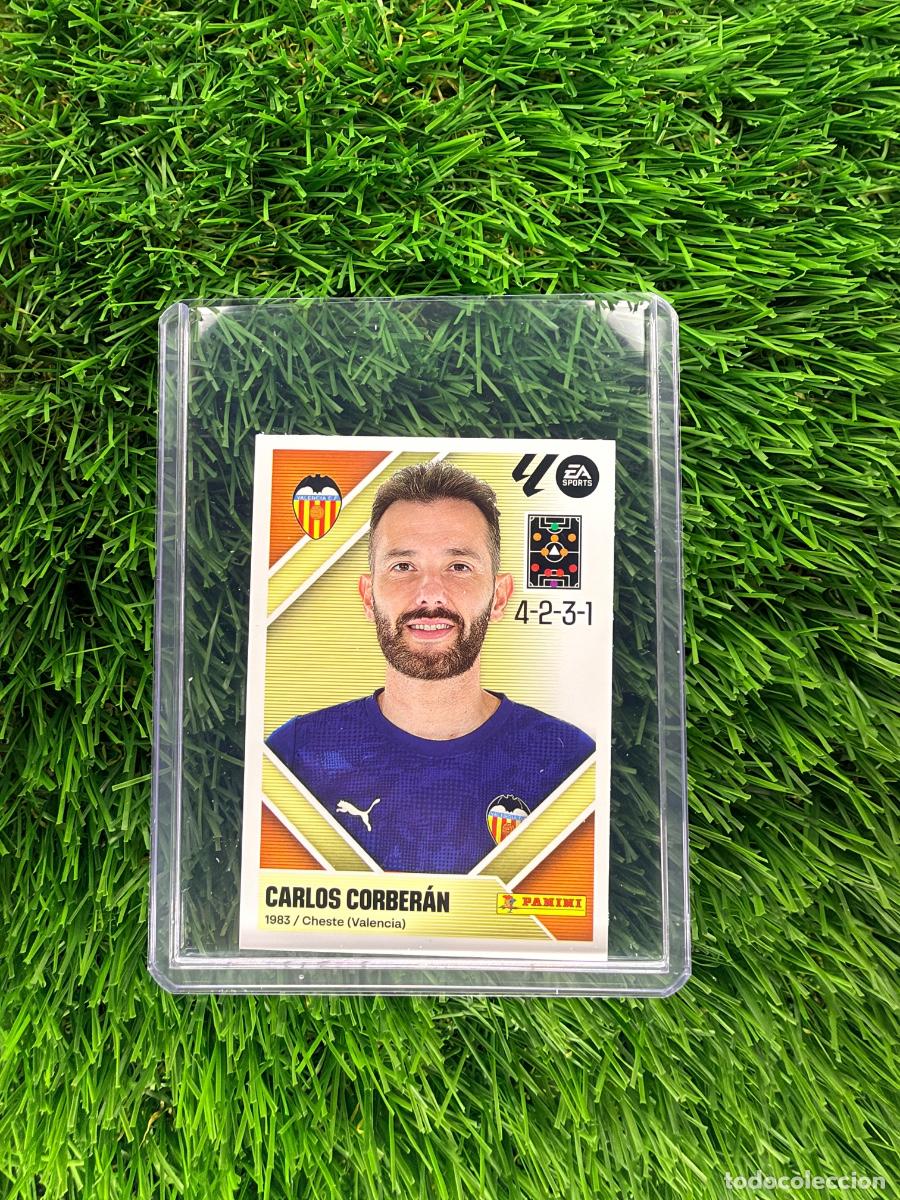 Cromos de f&uacute;tbol: N&ordm; 2 Carlos Corber&aacute;n Entrenador Valencia CF Liga Este 26 27