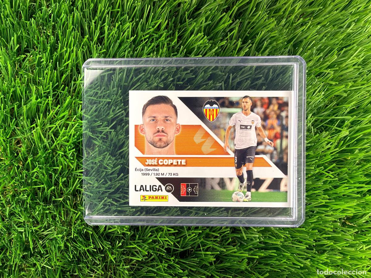 Football Stickers: N&ordm; 6 Copete Valencia CF Liga Este 26 27