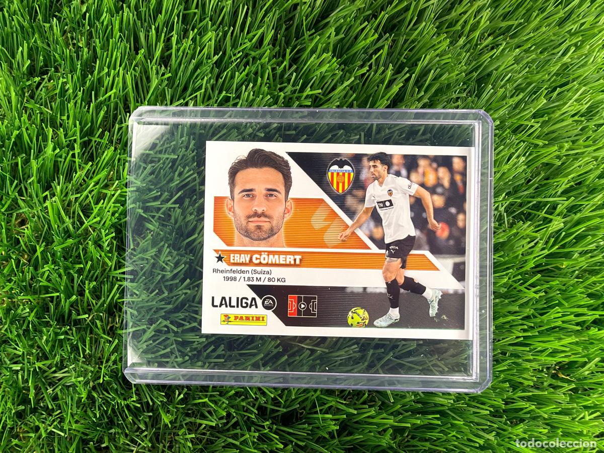 Cromos de f&uacute;tbol: N&ordm; 8A C&ouml;mert Valencia CF Liga Este 26 27