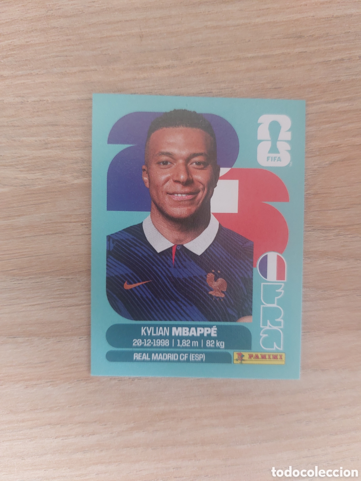 Cromos de f&uacute;tbol: FRA 20 FRA20 KYLIAN MBAPPE FRANCIA PANINI FIFA MUNDIAL WORLD CUP 26 2026 STICKER