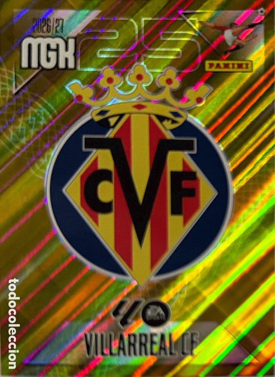 Fu&szlig;ball-Sticker: 361 Escudo (VILLARREAL) - MEGACRACKS 2026/27 (PANINI)