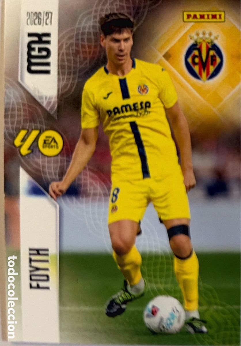 Fu&szlig;ball-Sticker: 366 Foyth (VILLARREAL) - MEGACRACKS 2026/27 (PANINI)