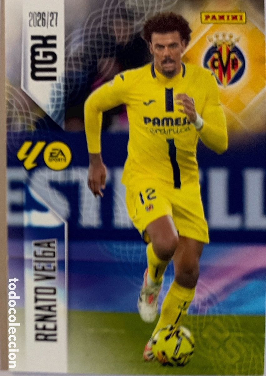 Fu&szlig;ball-Sticker: 368 Renato Veiga (VILLARREAL) - MEGACRACKS 2026/27 (PANINI)