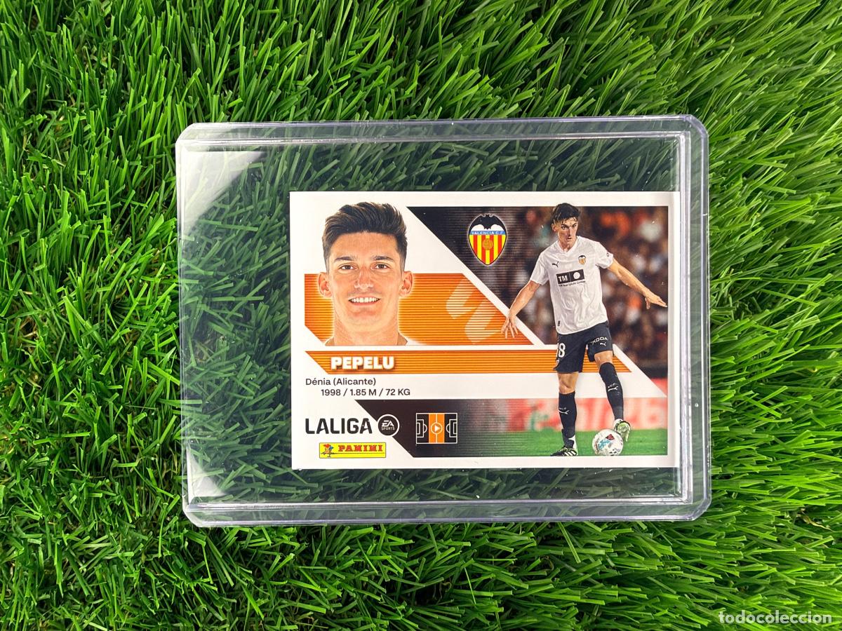 Cromos de f&uacute;tbol: N&ordm; 11 Pepelu Valencia CF Liga Este 26 27
