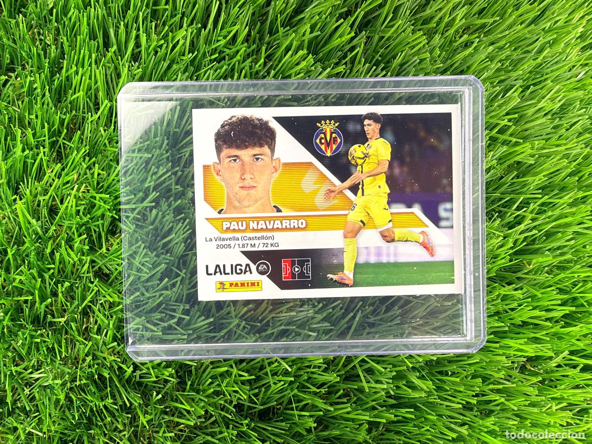 Cromos de f&uacute;tbol: N&ordm; 6A Pau Navarro Villarreal CF Liga Este 26 27