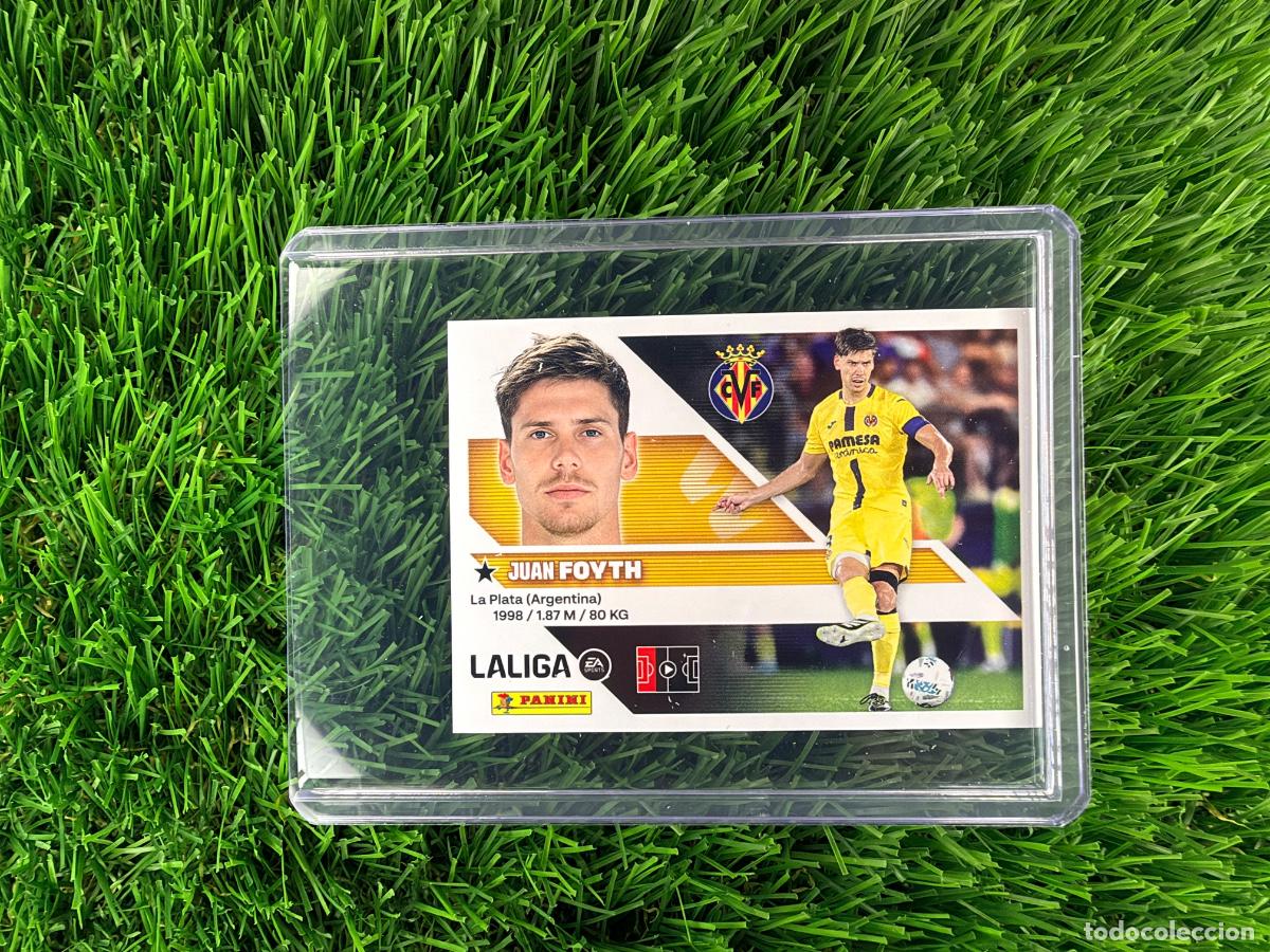 Cromos de f&uacute;tbol: N&ordm; 7A Foyth Villarreal CF Liga Este 26 27
