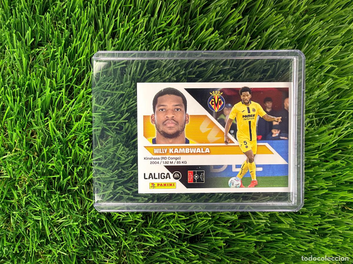 Cromos de f&uacute;tbol: N&ordm; 8A Kambwala Villarreal CF Liga Este 26 27
