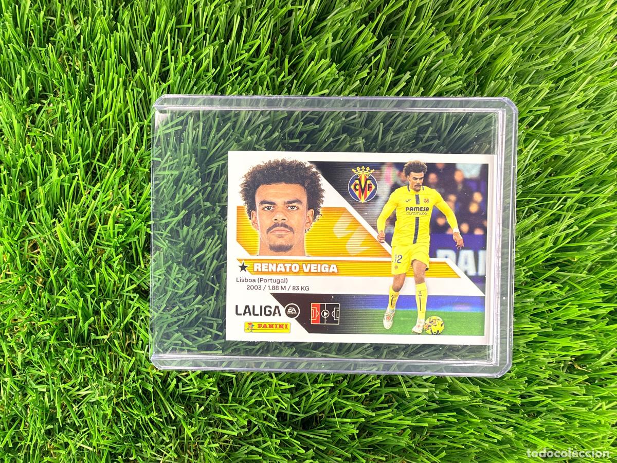 Cromos de f&uacute;tbol: N&ordm; 9 Renato Veiga Villarreal CF Liga Este 26 27
