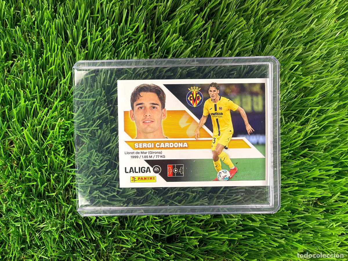 Cromos de f&uacute;tbol: N&ordm; 10 Sergi Cardona Villarreal CF Liga Este 26 27