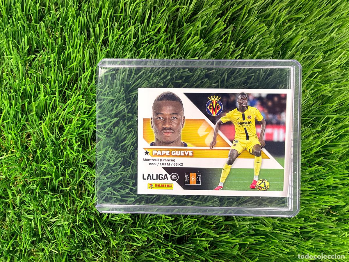 Cromos de f&uacute;tbol: N&ordm; 11 Pape Gueye Villarreal CF Liga Este 26 27