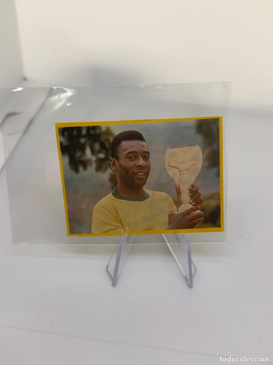 Cromos de f&uacute;tbol: Pele #76 Brasil Danone Futbol en Accion 1982