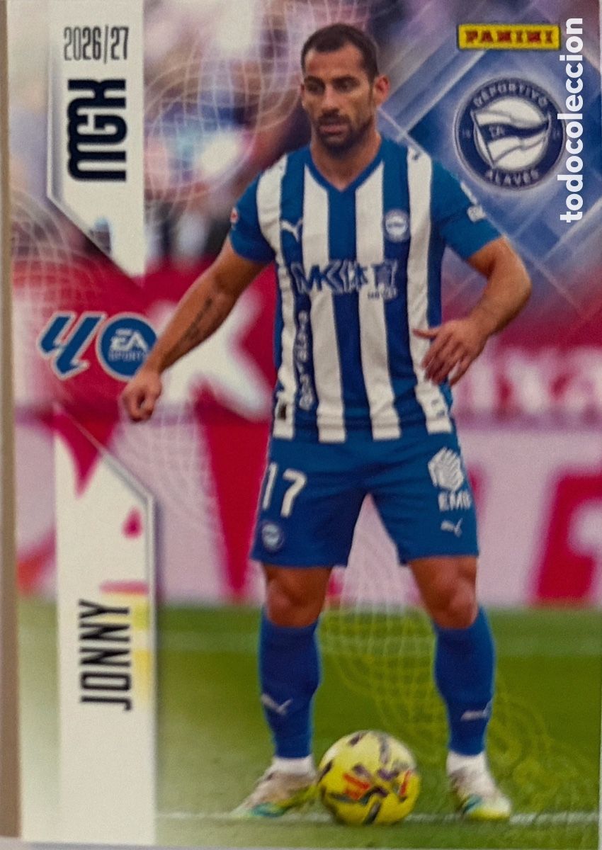 Cromos de Futebol: 22 Jonny (ALAVES) - MEGACRACKS 2026/27 (PANINI)