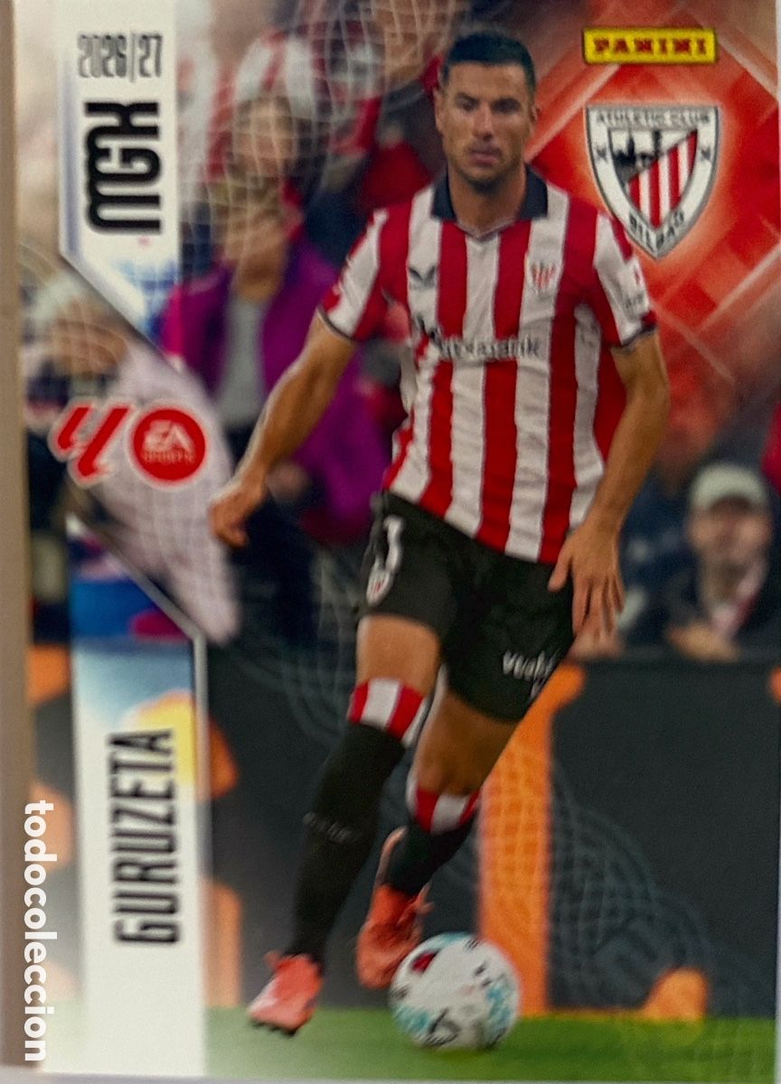 Fu&szlig;ball-Sticker: 53 Guruzeta (ATHL. BILBAO) - MEGACRACKS 2026/27 (PANINI)