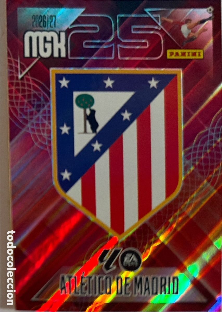 Fu&szlig;ball-Sticker: 55 Escudo (ATL. MADRID) - MEGACRACKS 2026/27 (PANINI)
