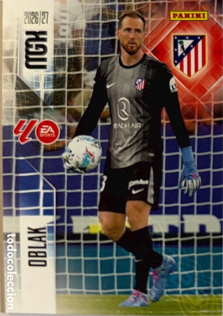 Fu&szlig;ball-Sticker: 56 Oblak (ATL. MADRID) - MEGACRACKS 2026/27 (PANINI)
