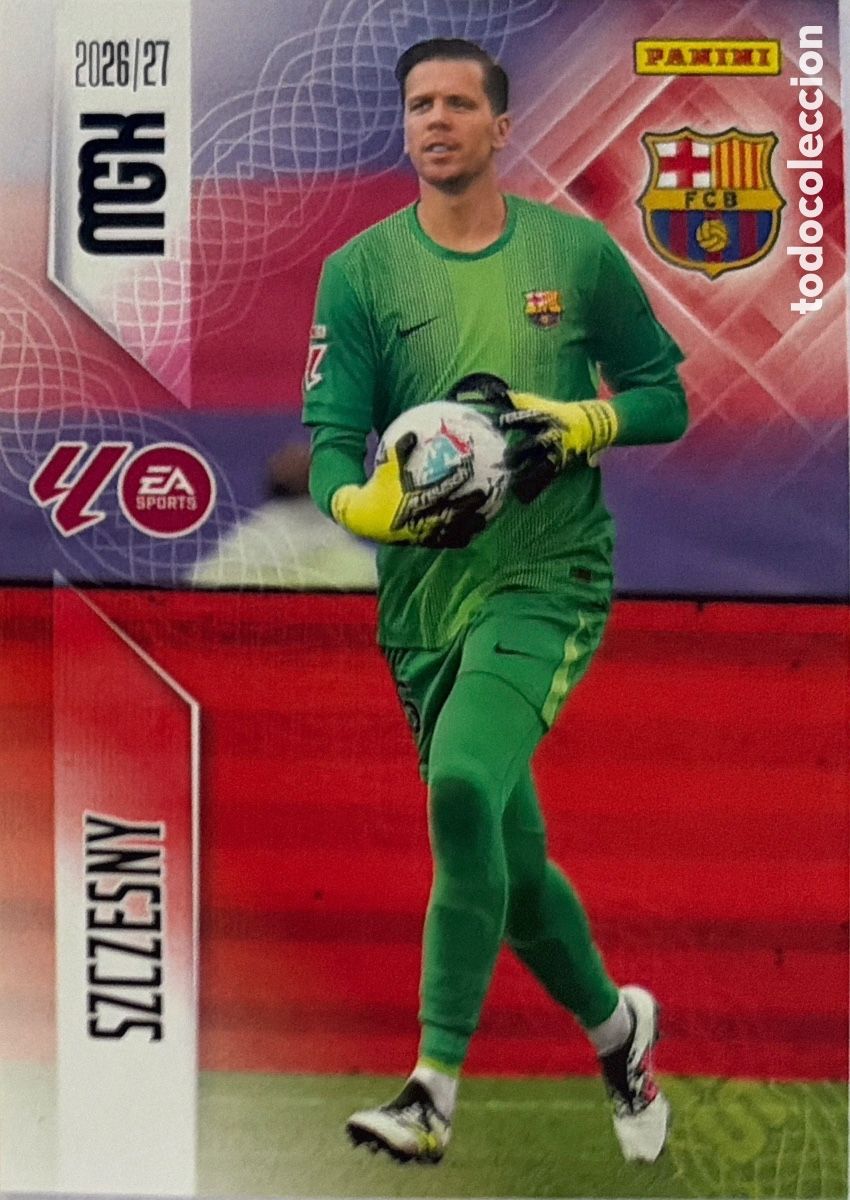 Fu&szlig;ball-Sticker: 75 Szczęsny (BARCELONA) - MEGACRACKS 2026/27 (PANINI)
