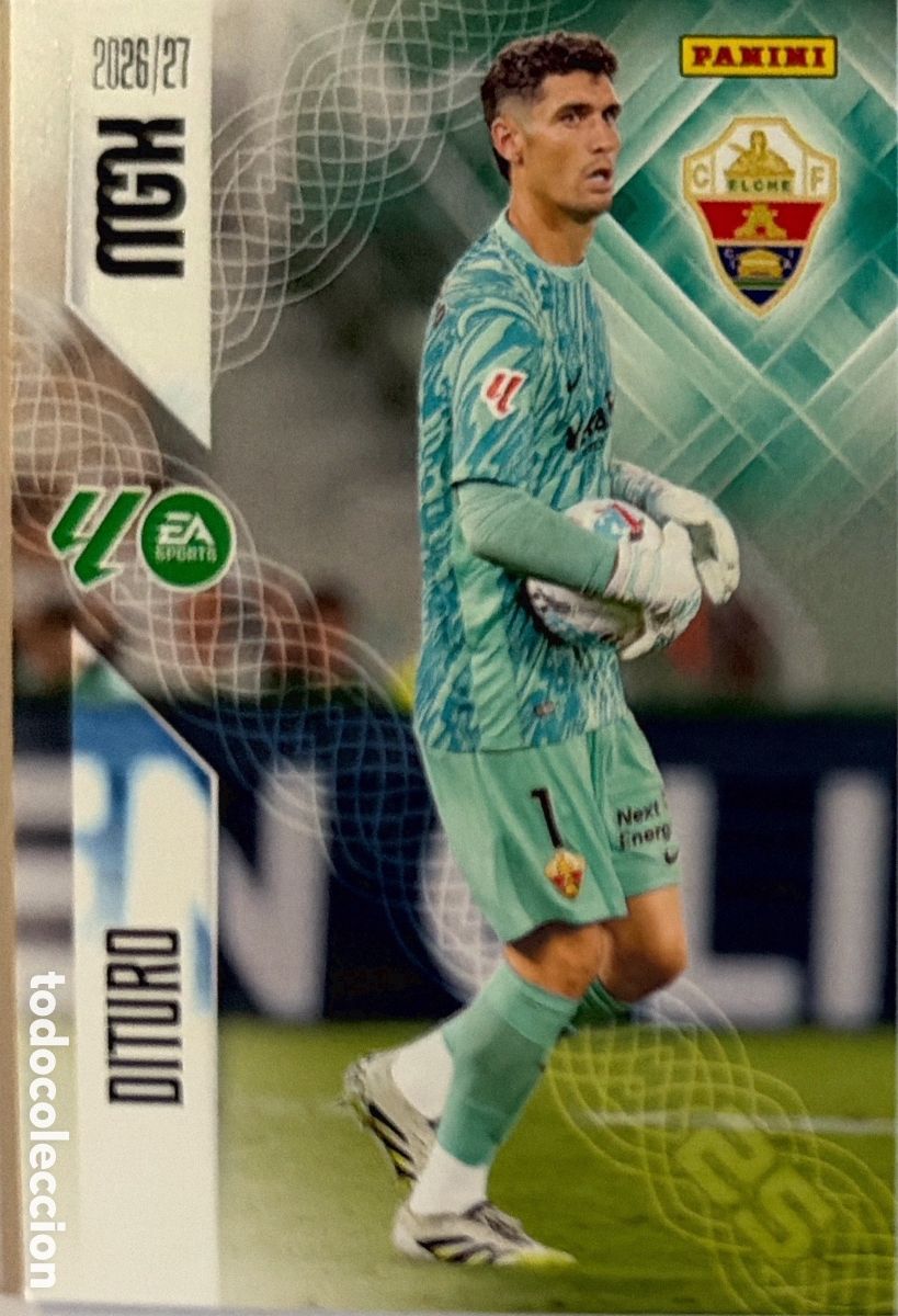 Cromos de f&uacute;tbol: 146 Dituro (ELCHE) - MEGACRACKS 2026/27 (PANINI)