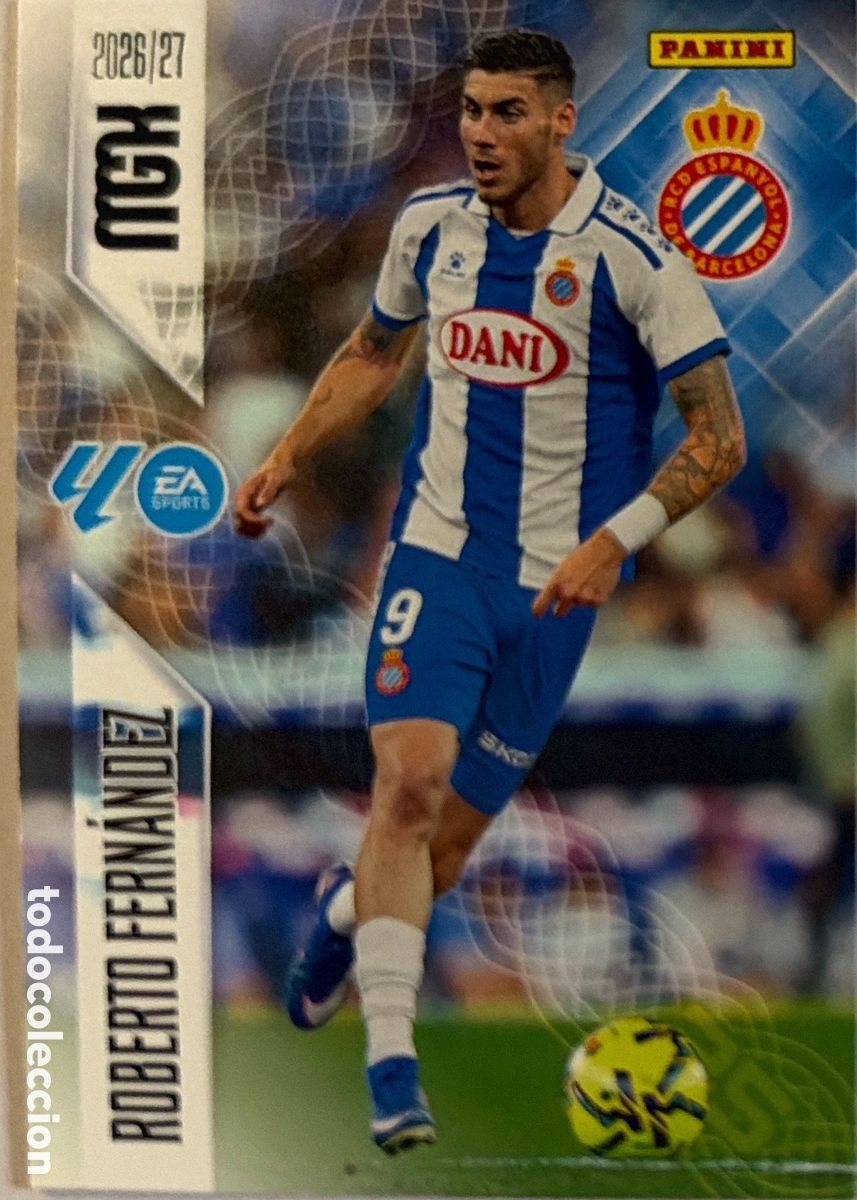 Cromos de f&uacute;tbol: 178 Roberto Fern&aacute;ndez (ESPANYOL) - MEGACRACKS 2026/27 (PANINI)