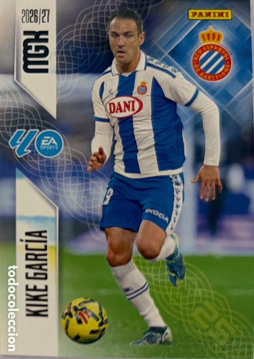 Cromos de f&uacute;tbol: 179 Kike Garc&iacute;a (ESPANYOL) - MEGACRACKS 2026/27 (PANINI)