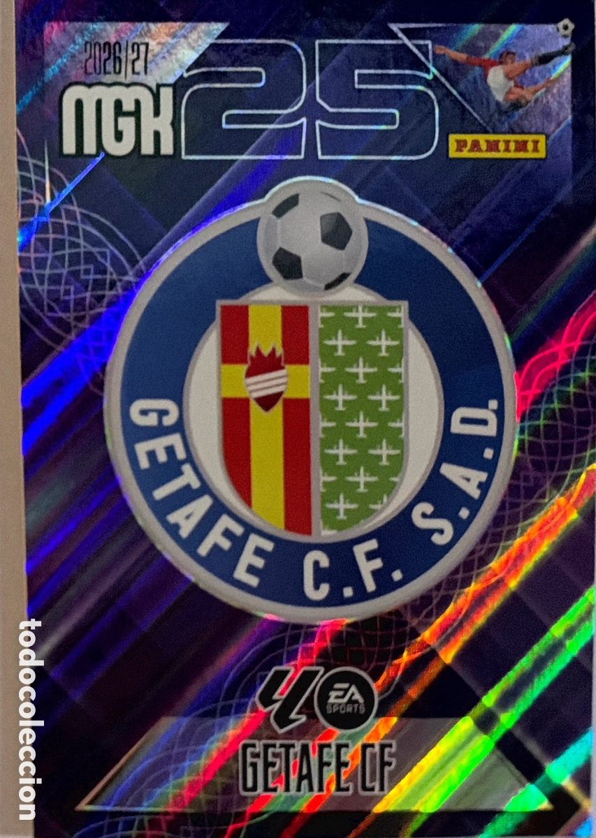 Cromos de f&uacute;tbol: 181 Escudo (GETAFE) - MEGACRACKS 2026/27 (PANINI)