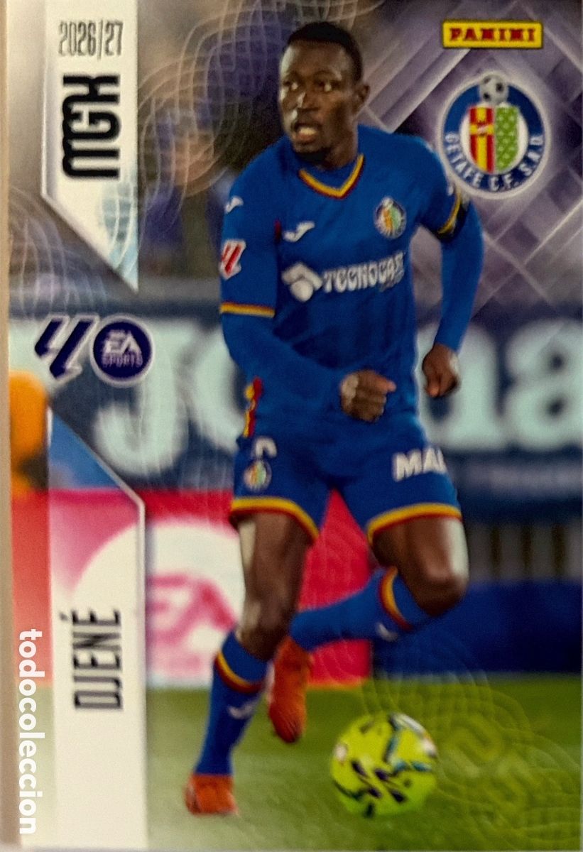 Cromos de f&uacute;tbol: 185 Djen&eacute; (GETAFE) - MEGACRACKS 2026/27 (PANINI)
