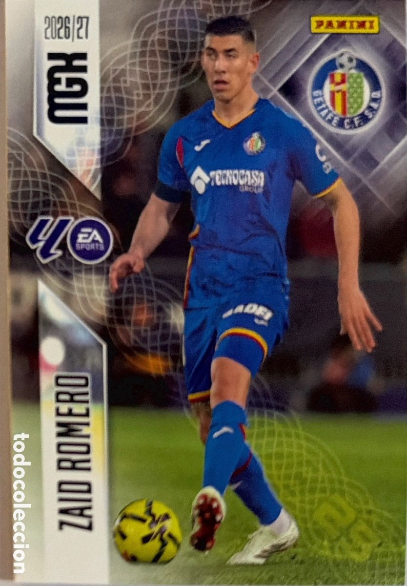 Cromos de f&uacute;tbol: 188 Zaid Romero (GETAFE) - MEGACRACKS 2026/27 (PANINI)