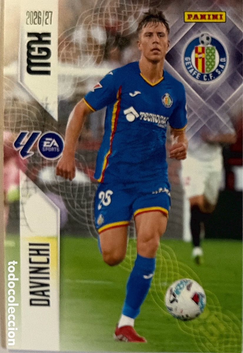 Fu&szlig;ball-Sticker: 189 Davinchi (GETAFE) - MEGACRACKS 2026/27 (PANINI)