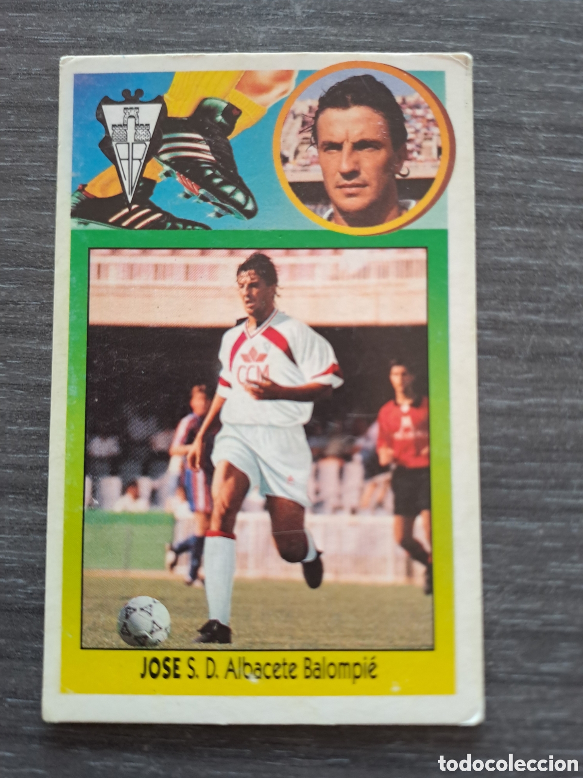 Cromos de f&uacute;tbol: LIGA ESTE 93-94 &mdash; JOS&Eacute; &mdash; ALBACETE &mdash; FICHAJE N&ordm; 20 Cromo original de Jos&eacute;, jugador del Albacete Balo