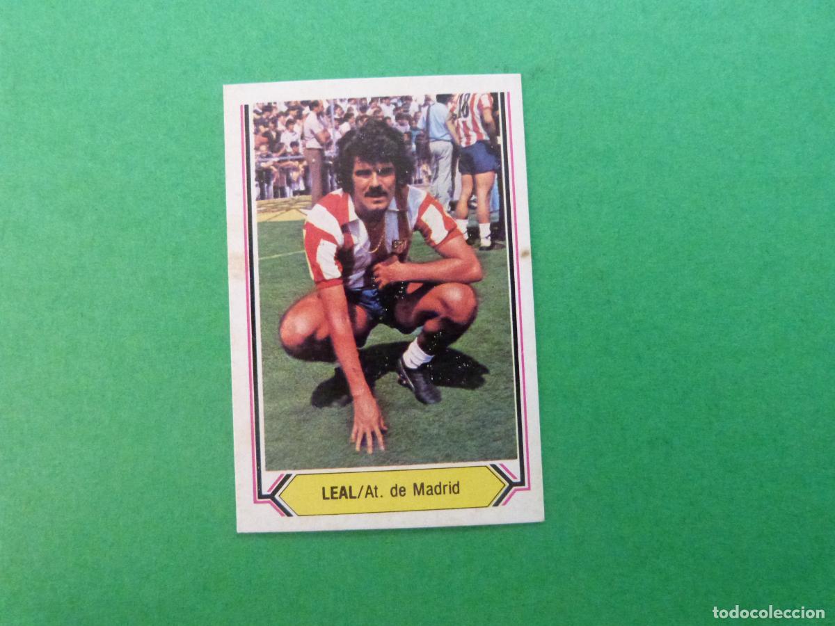 Figurine di Calcio: CROMO F&Uacute;TBOL LEAL ATLETICO DE MADRID SIN PEGAR LIGA ESTE 1980-1981/80-81