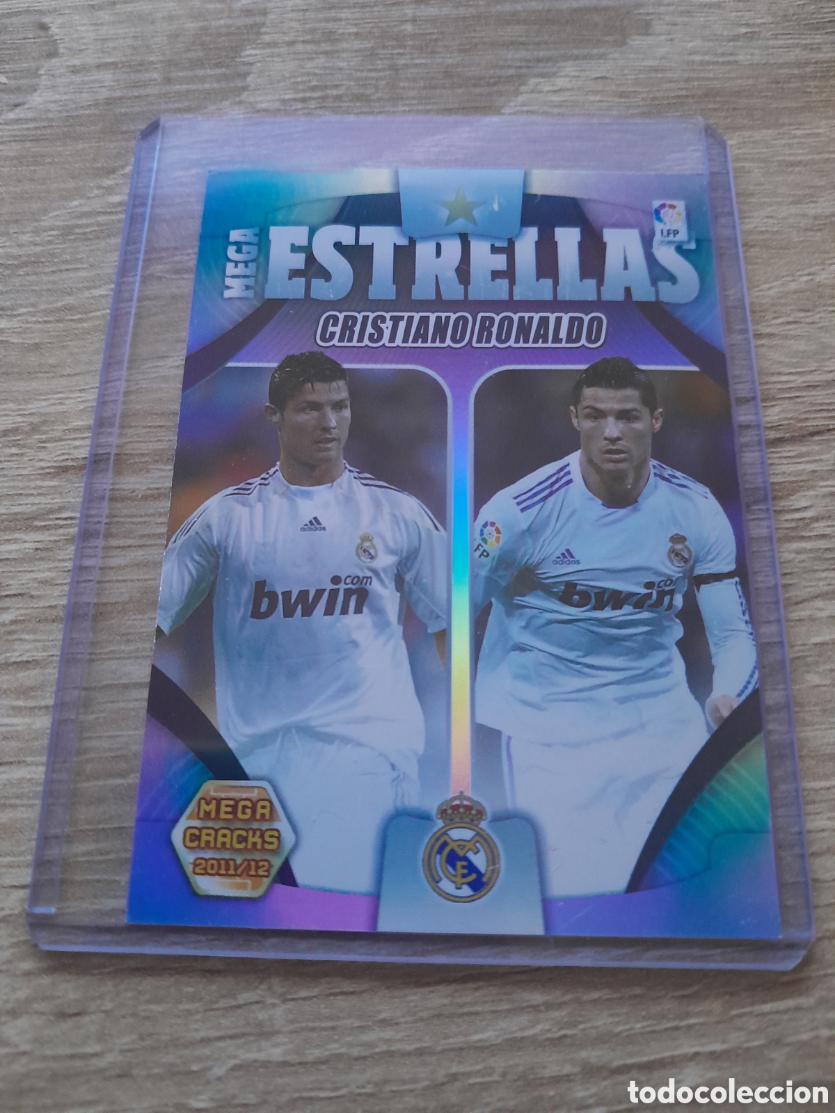 Cromos de f&uacute;tbol: n&ordm; 425 Cristiano Ronaldo liga mgk 2011-12 Real Madrid Megacracks 2011 2012