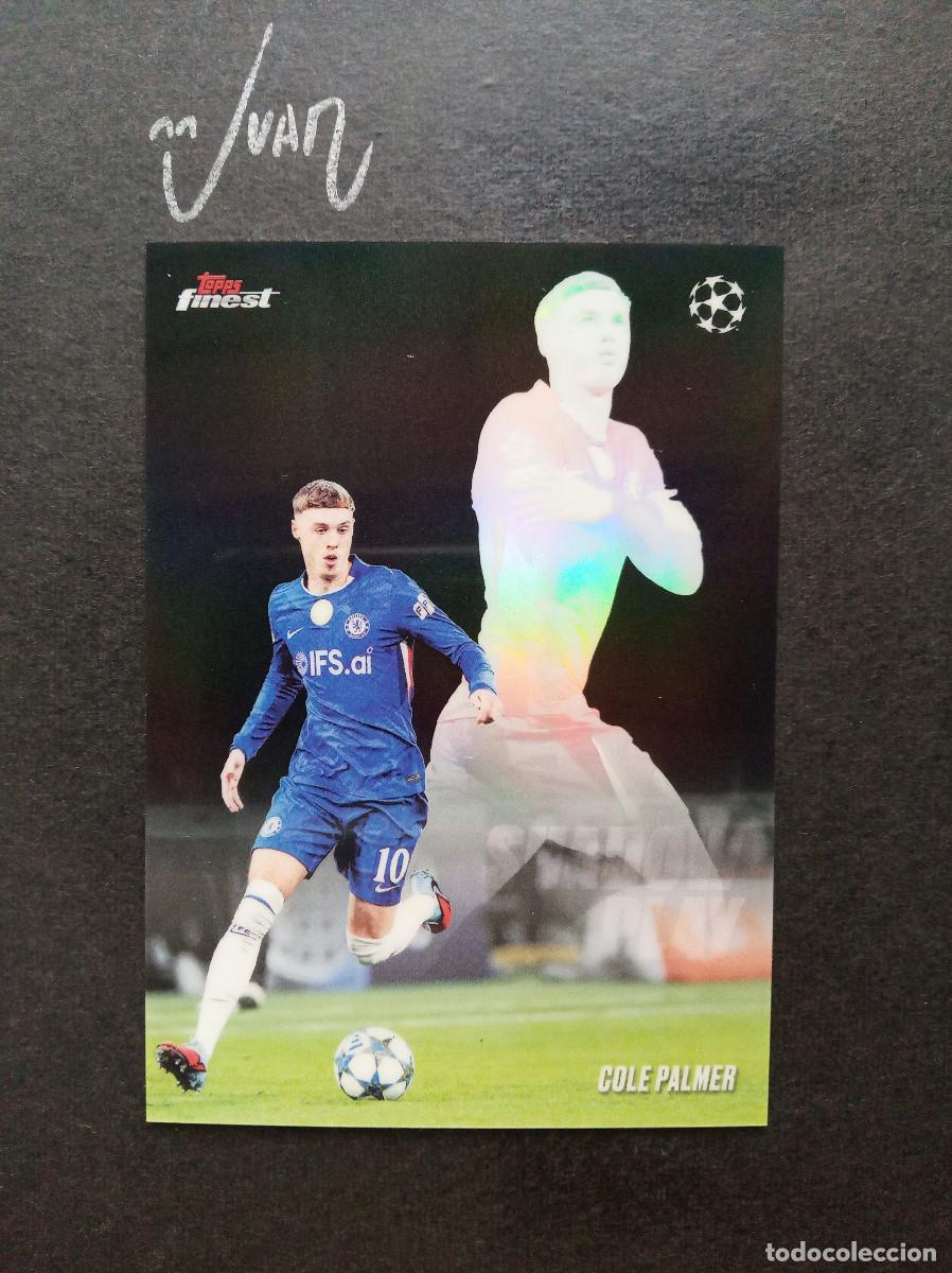 Cromos de f&uacute;tbol: SH 3 SHADOW PLAY COLE PALMER CHELSEA ⚽ TOPPS &reg; FINEST UCC UEFA CLUB COMPETITIONS 2025 2026 25 26