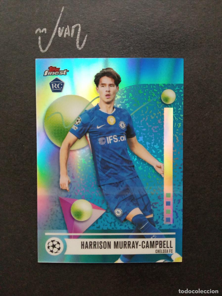 Cromos de f&uacute;tbol: N&ordm; 59 PARALELA REFRACTOR ROOKIE MURRAY CAMPBELL CHELSEA ⚽ TOPPS &reg; FINEST UEFA 2025 2026 25 26