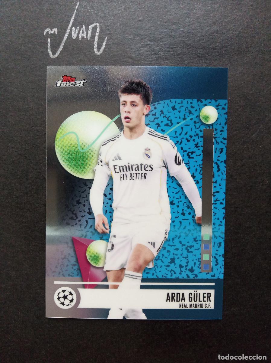 Cromos de f&uacute;tbol: N&ordm; 129 GULER REAL MADRID TURQUIA ⚽ TOPPS &reg; FINEST UCC UEFA CLUB COMPETITIONS 2025 2026 25 26 NUEVO