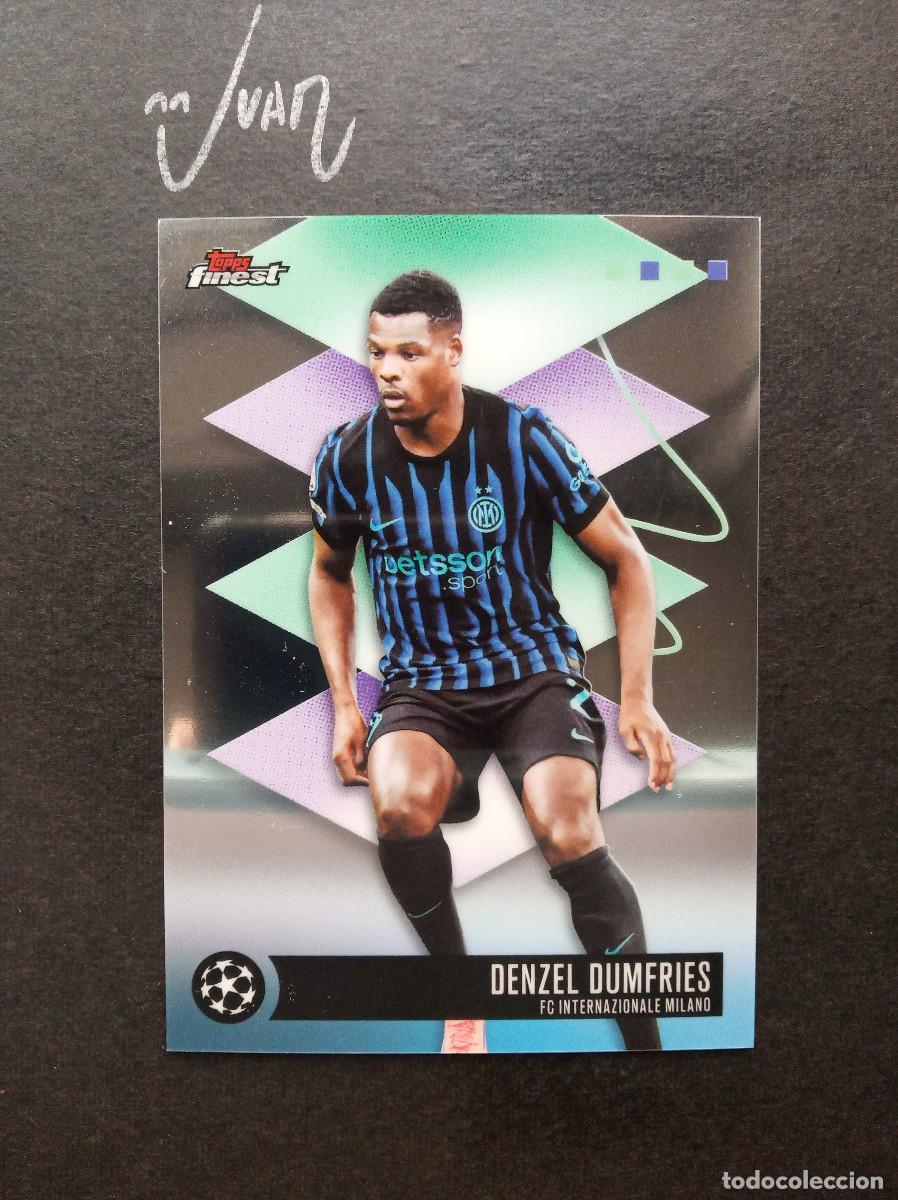 Cromos de f&uacute;tbol: N&ordm; 462 RARE DUMFRIES INTER MILAN NEDERLAND REAL MADRID 2027 27 ⚽ TOPPS &reg; FINEST UEFA 2025 2026 25 26