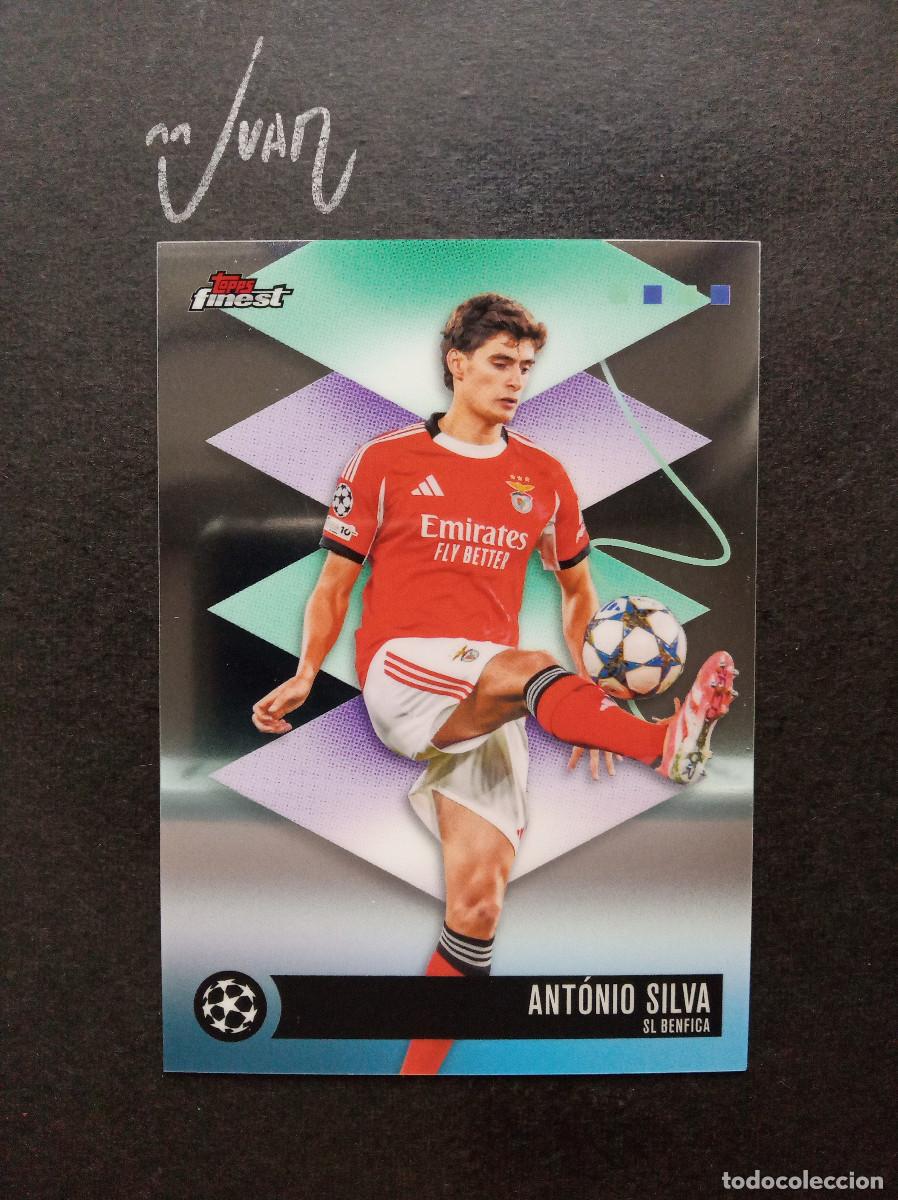 Cromos de f&uacute;tbol: N&ordm; 565 RARE ANTONIO SILVA BENFICA PORTUGAL ⚽ TOPPS &reg; FINEST UEFA CLUB COMPETITIONS 2025 2026 25 26