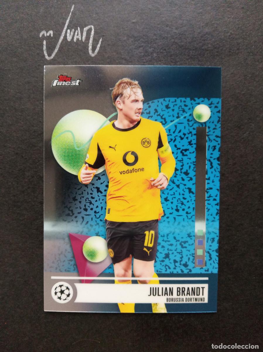 Cromos de f&uacute;tbol: N&ordm; 36 JULIAN BRANDT BORUSSIA DORTMUND ⚽ TOPPS &reg; FINEST UEFA CLUB COMPETITIONS 2025 2026 25 26