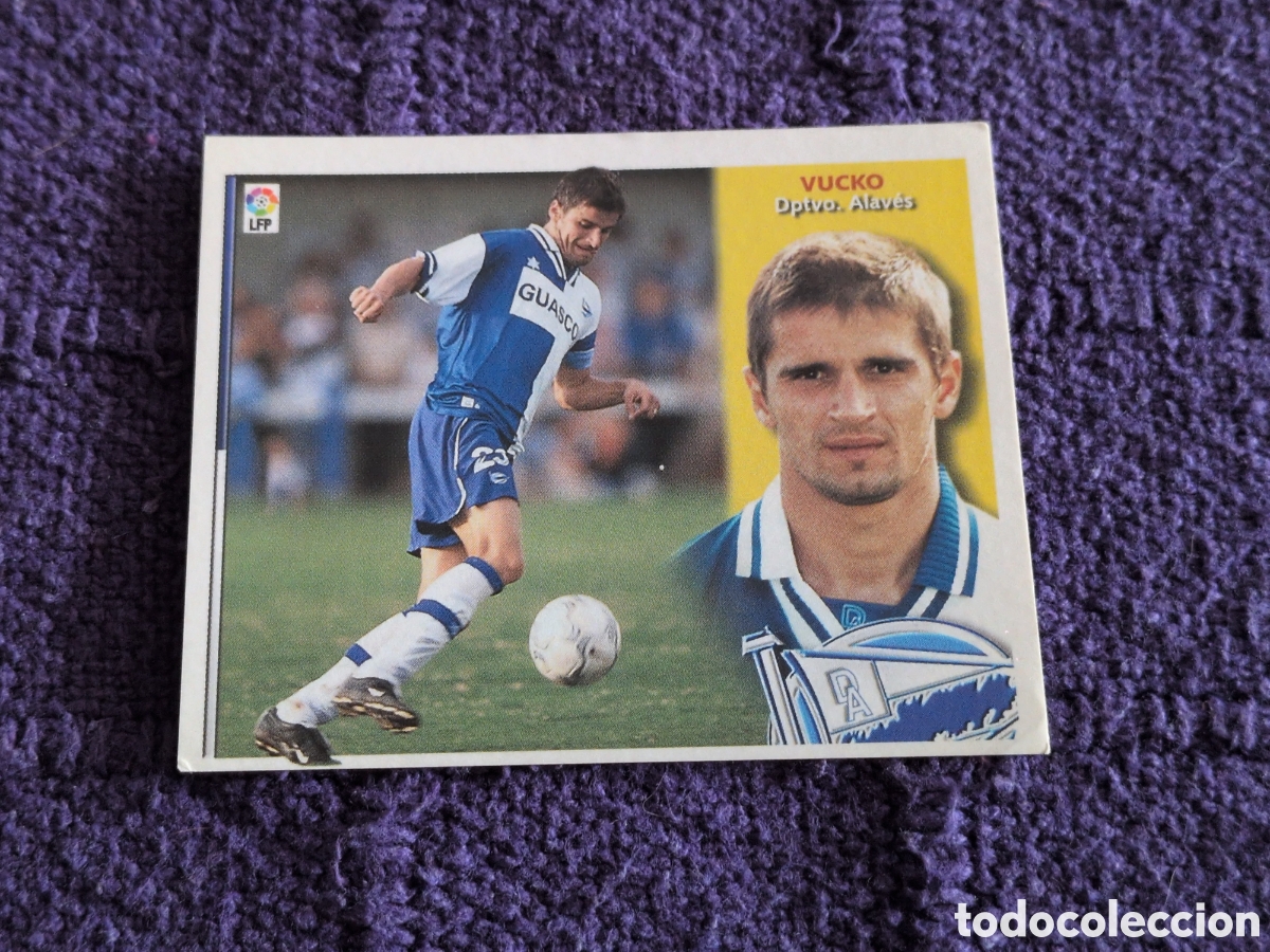 Cromos de Futebol: VUCKO ALAVES BAJA LIGA ESTE 2002 2003 02 03 NUNCA PEGADO SIN PEGAR