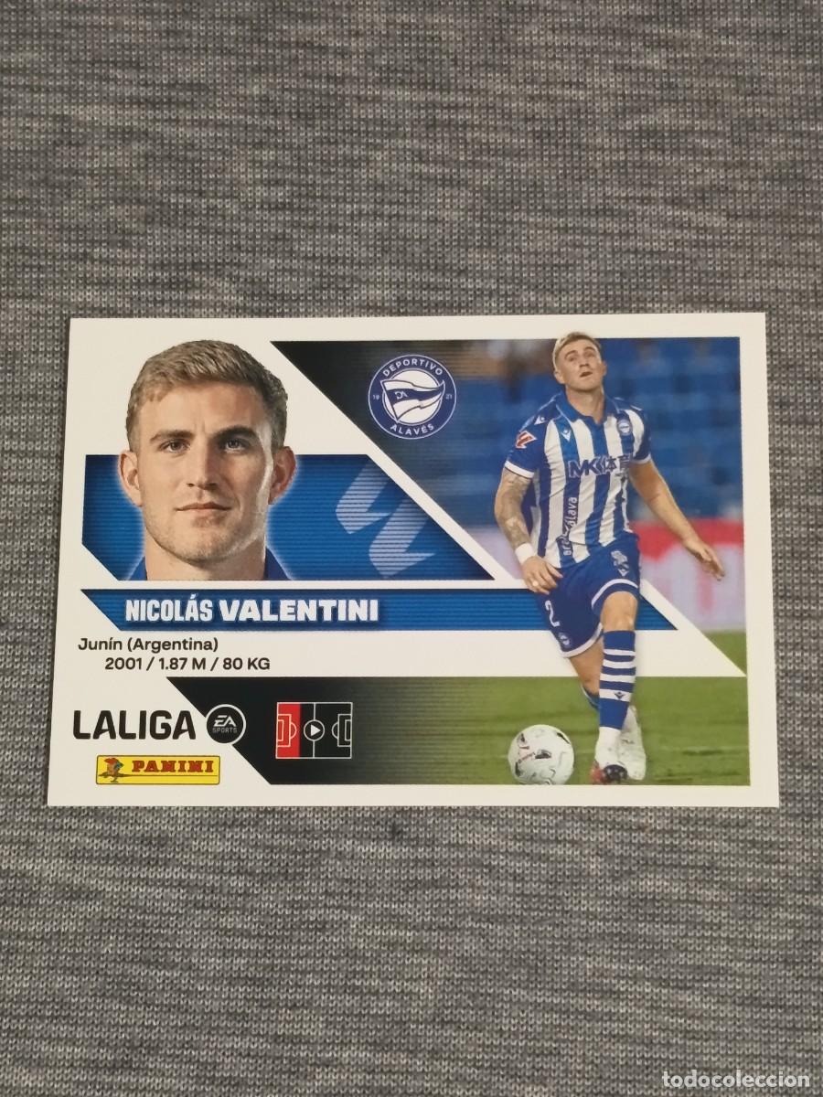 Cromos de f&uacute;tbol: Liga este 26 27 Panini VALENTINI FICHAJE 30 ALAVES nuevo