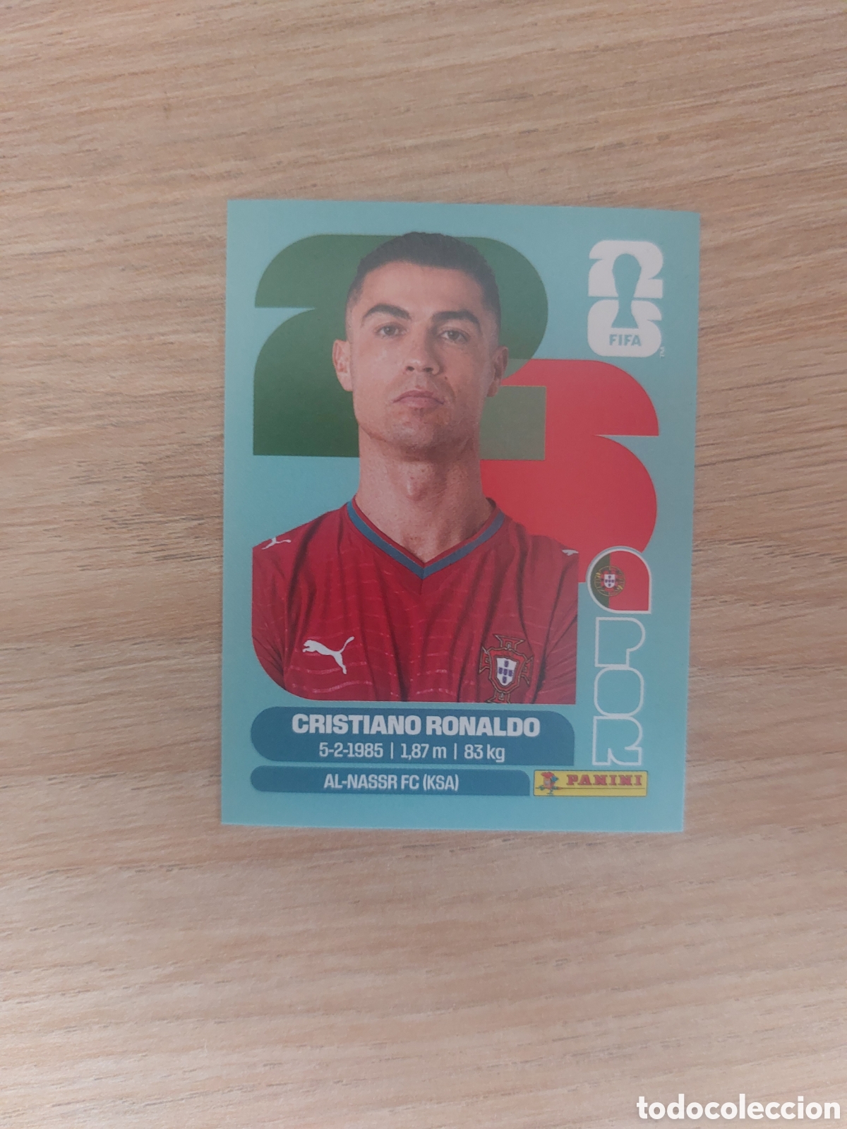 Football Stickers: POR 15 POR15 CRISTIANO RONALDO PORTUGAL PANINI FIFA MUNDIAL WORLD CUP 26 2026 STICKER