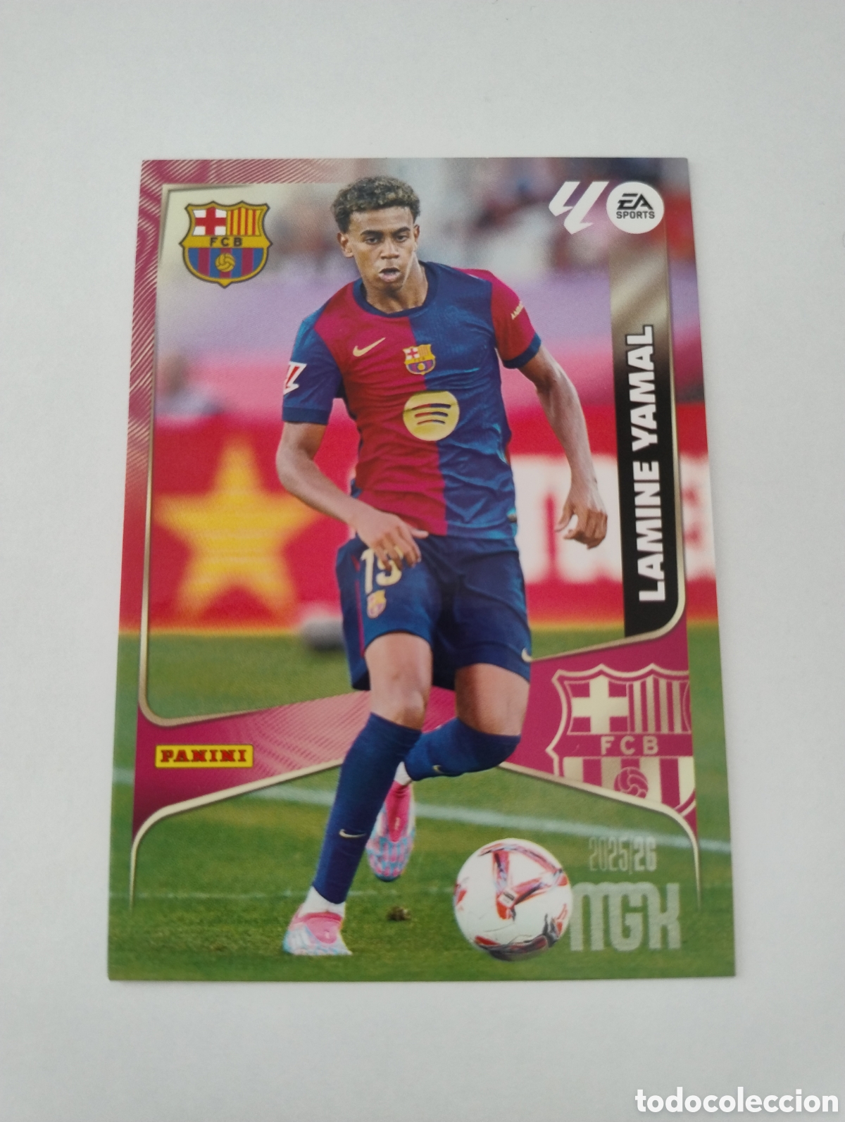 Figurine di Calcio: 88 - Lamine Yamal - Barcelona - Megacracks Liga 2025 - 2026