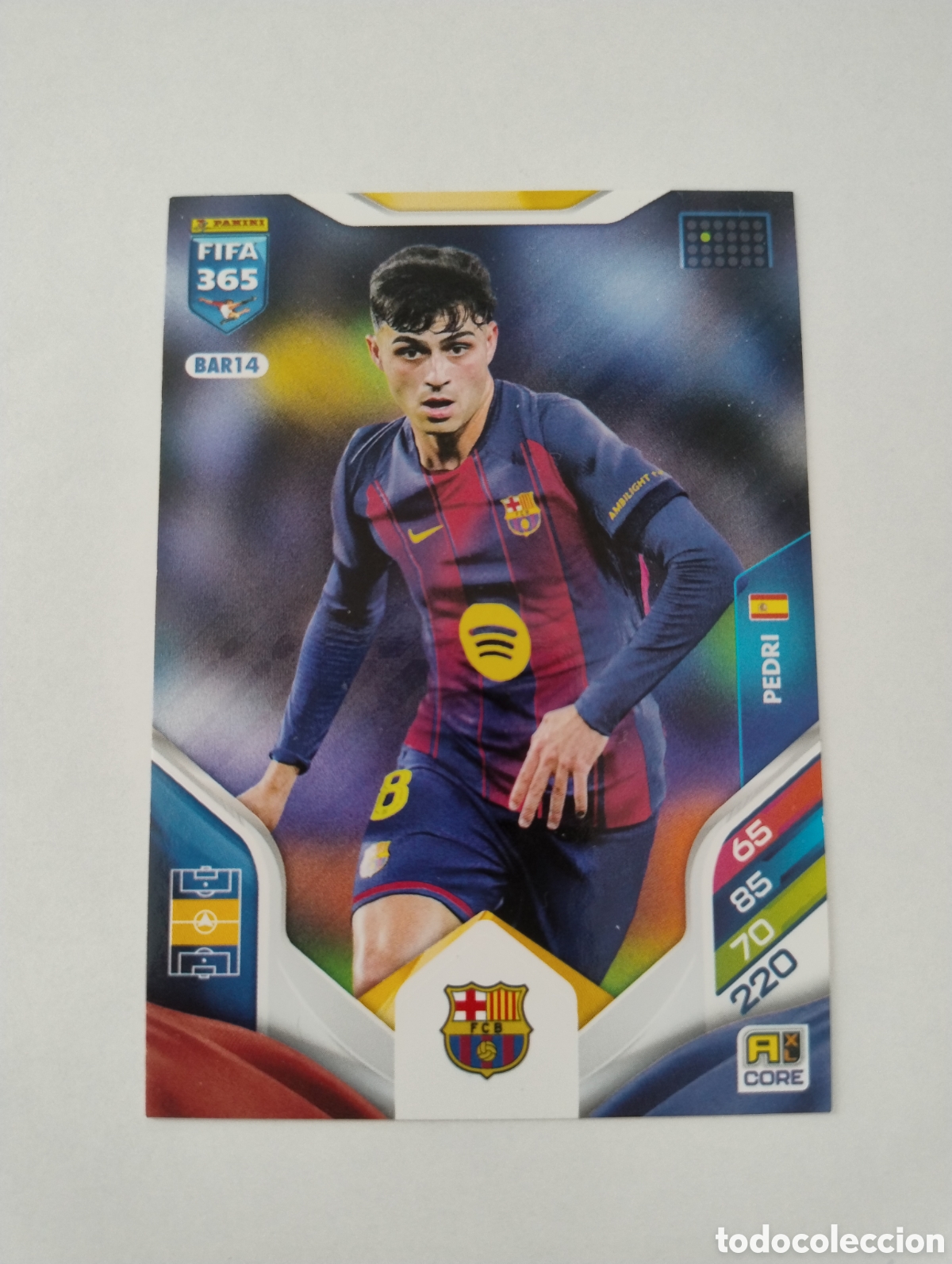 Cartes &agrave; collectionner de Football: BAR 14 - Pedri - Barcelona - Adrenalyn XL FIFA 365 2026